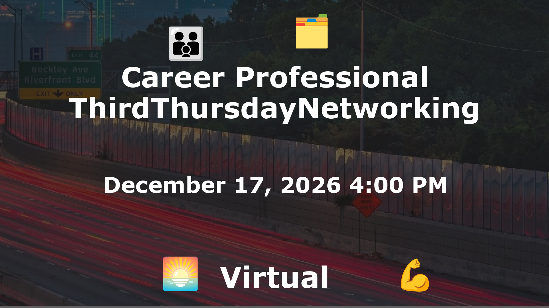 Career Professional ThirdThursdayNetworking  event image
